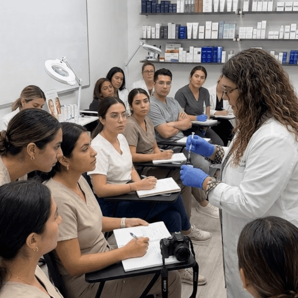 Maritza Jaser, 27 years experience teaching skincare for the top companies in skincare